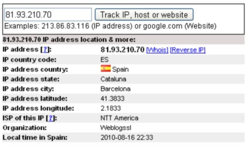 IP Tracing