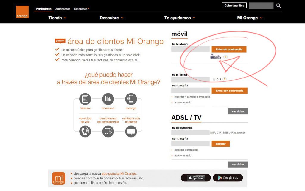 orange mobile connect 2b