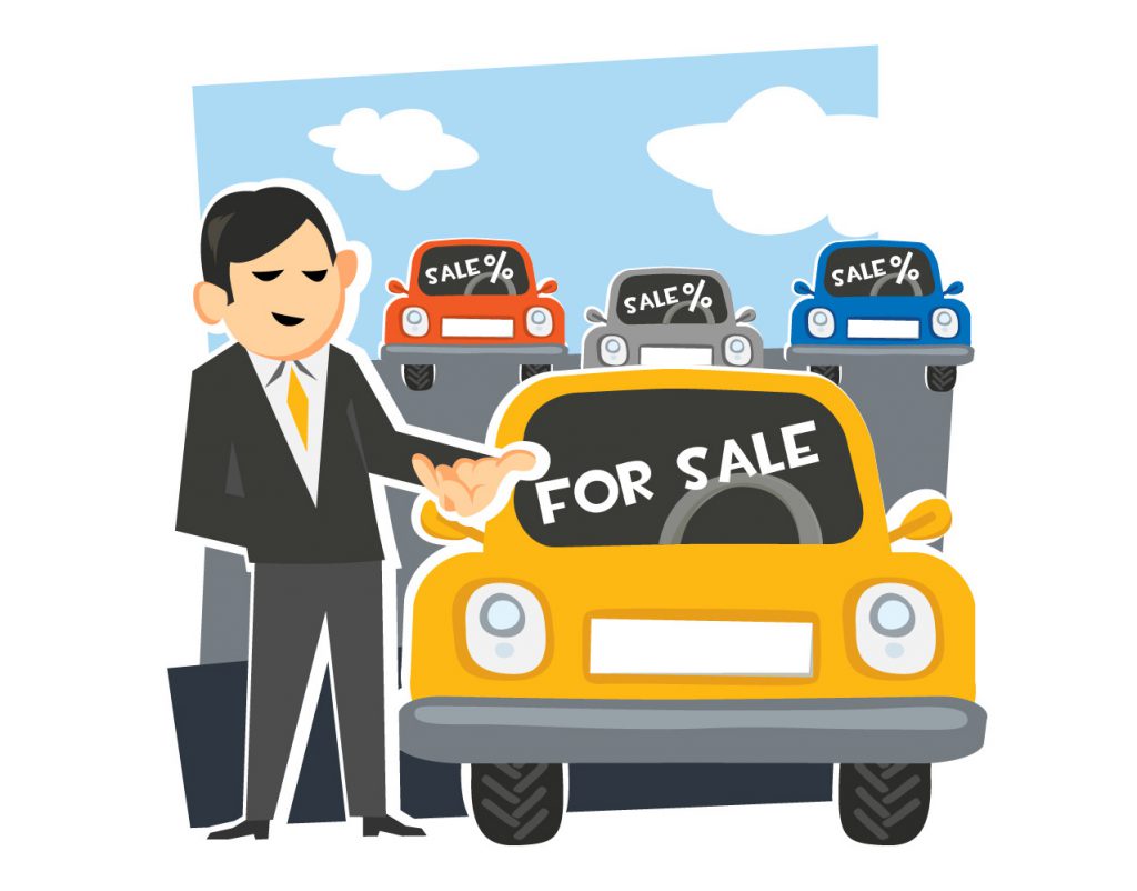 vendedor de coches
