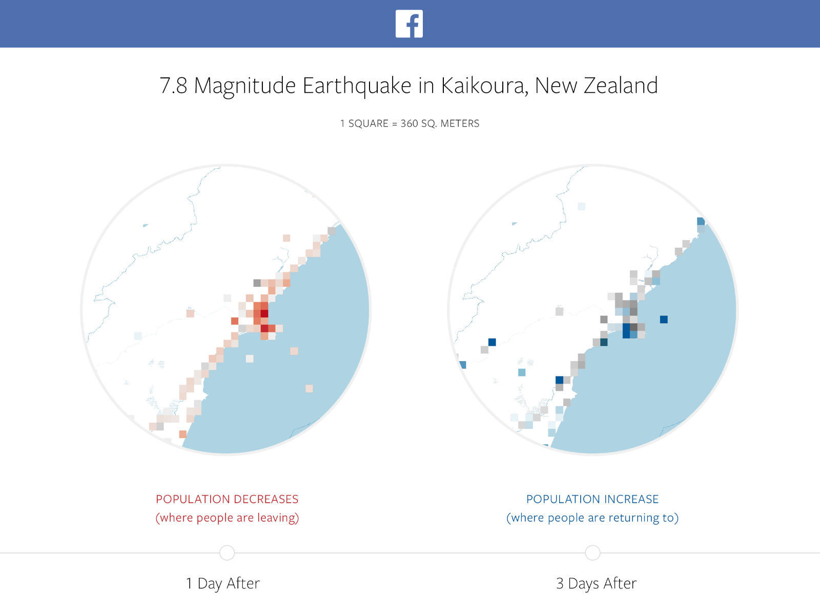 Facebook mapa de desastre