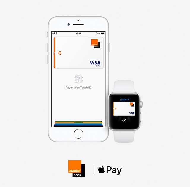 Apple Pay. Orange Bank