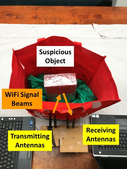 Wifi para detectar bombas