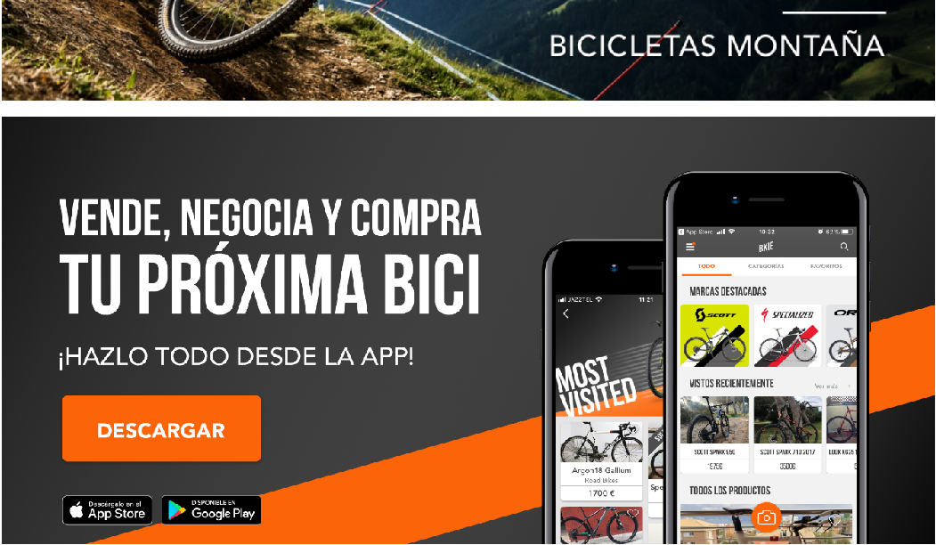 bkie: aplicaciones para los amantes de la bici