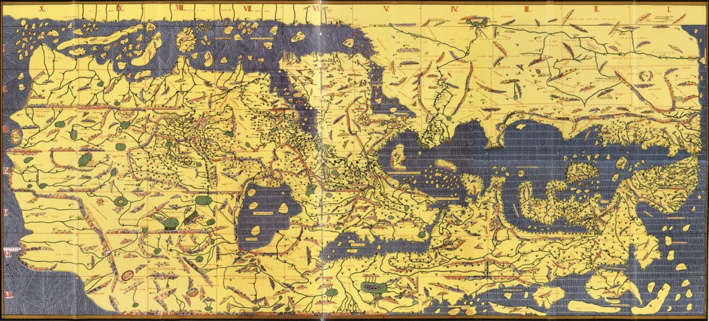 La Tabula Rogeriana es uno de los documentos más importantes de la historia de los mapas