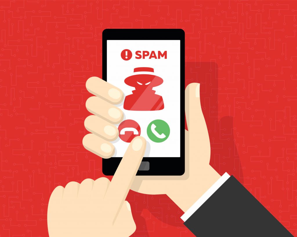 bloquear las llamadas de spam