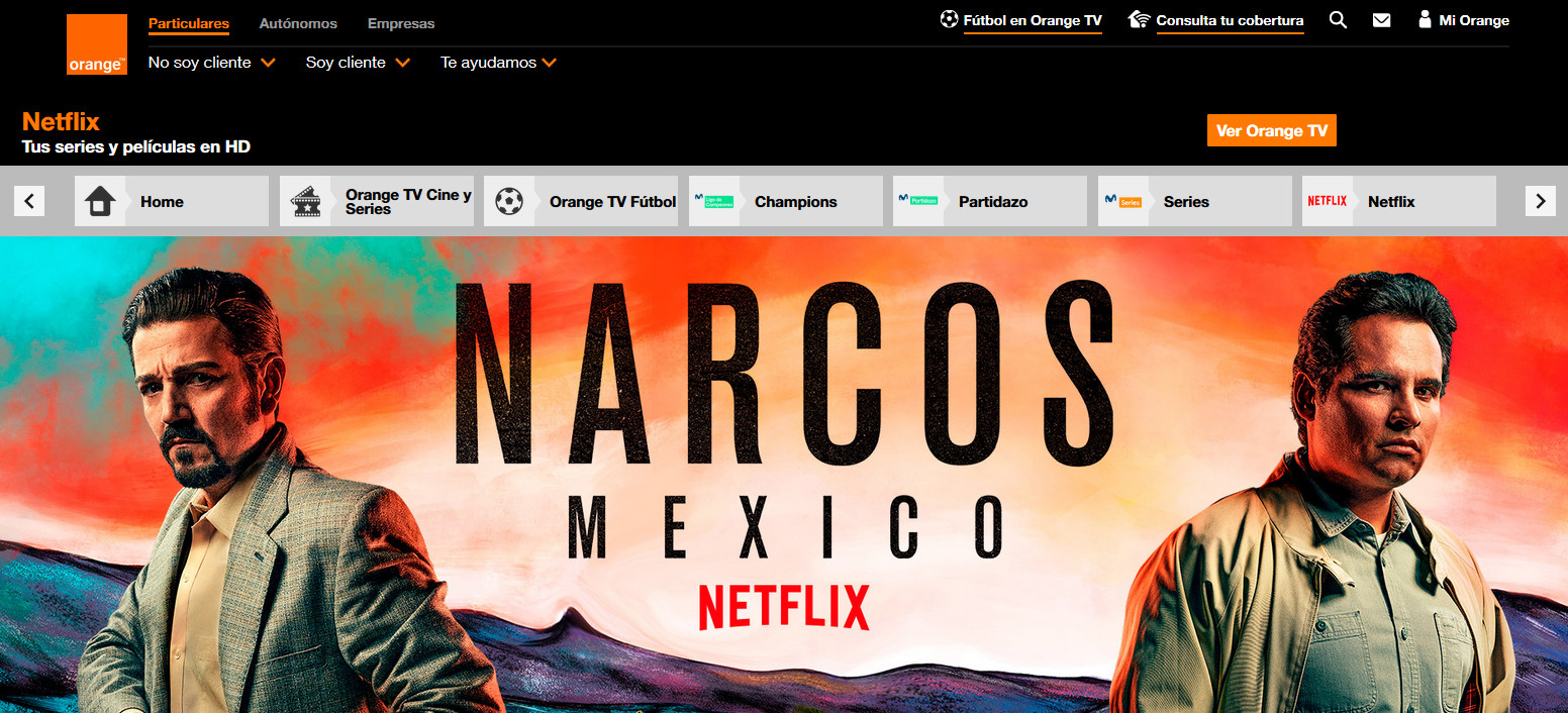 Netflix en Orange