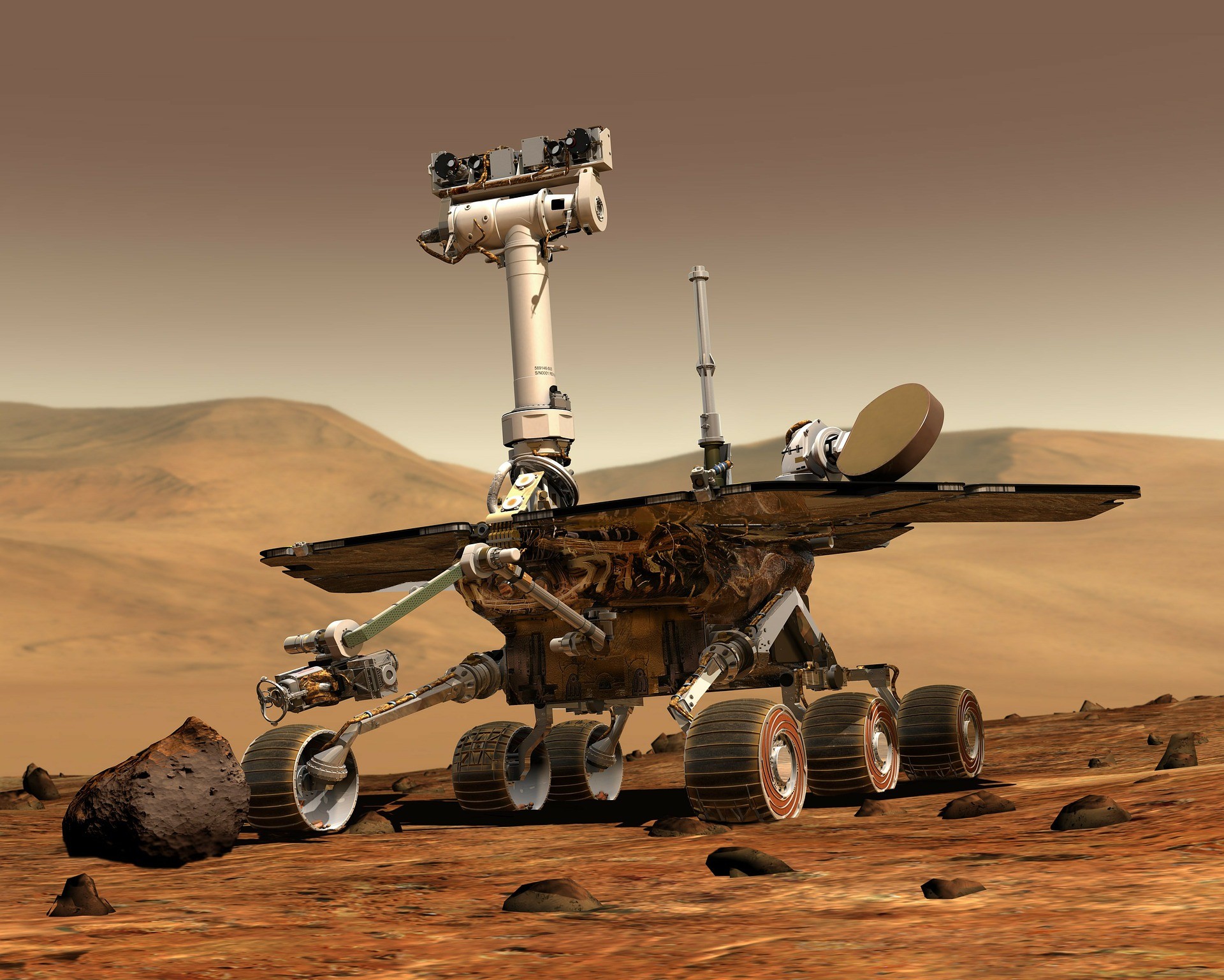 El robot rover Opportunity
