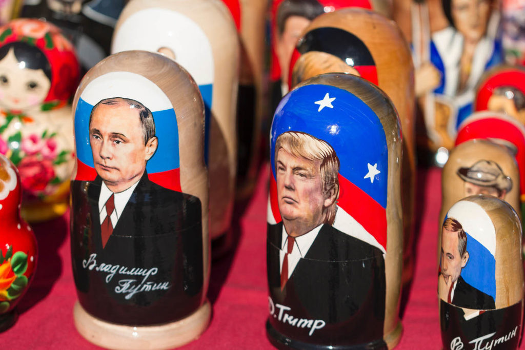 Trump y Putin en el tablero internacional