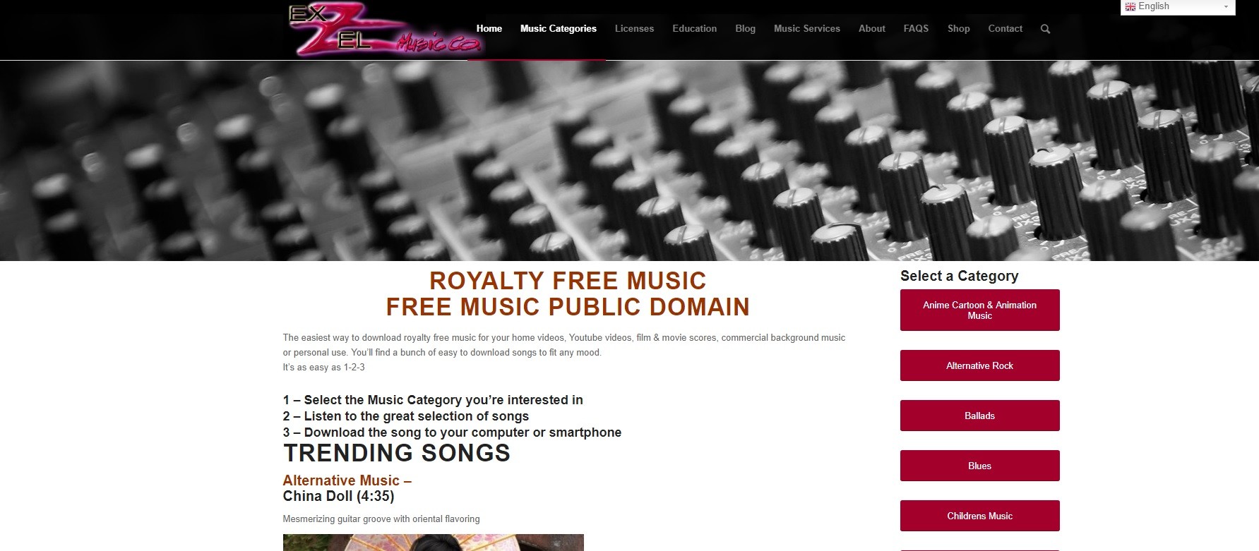 Una de las mejores webs para descargar música gratis para YouTube