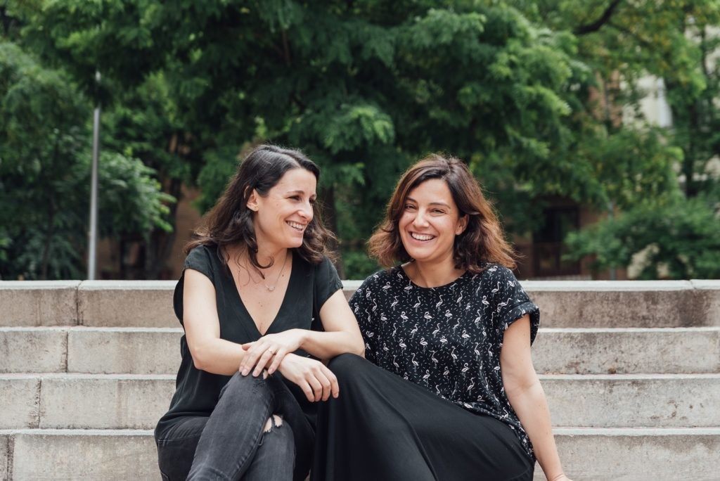 Inés Vázquez y Rosario Ortiz, fundadoras de Adalab