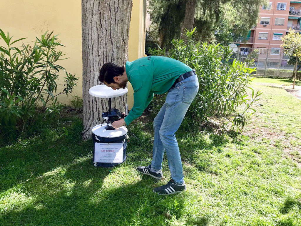 trampas para medir la presencia del dengue en España
