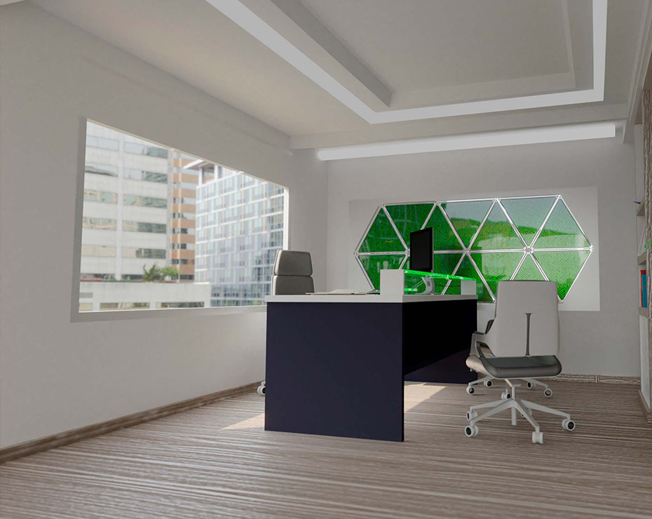 oficina green fluidics adan ramirez-interior