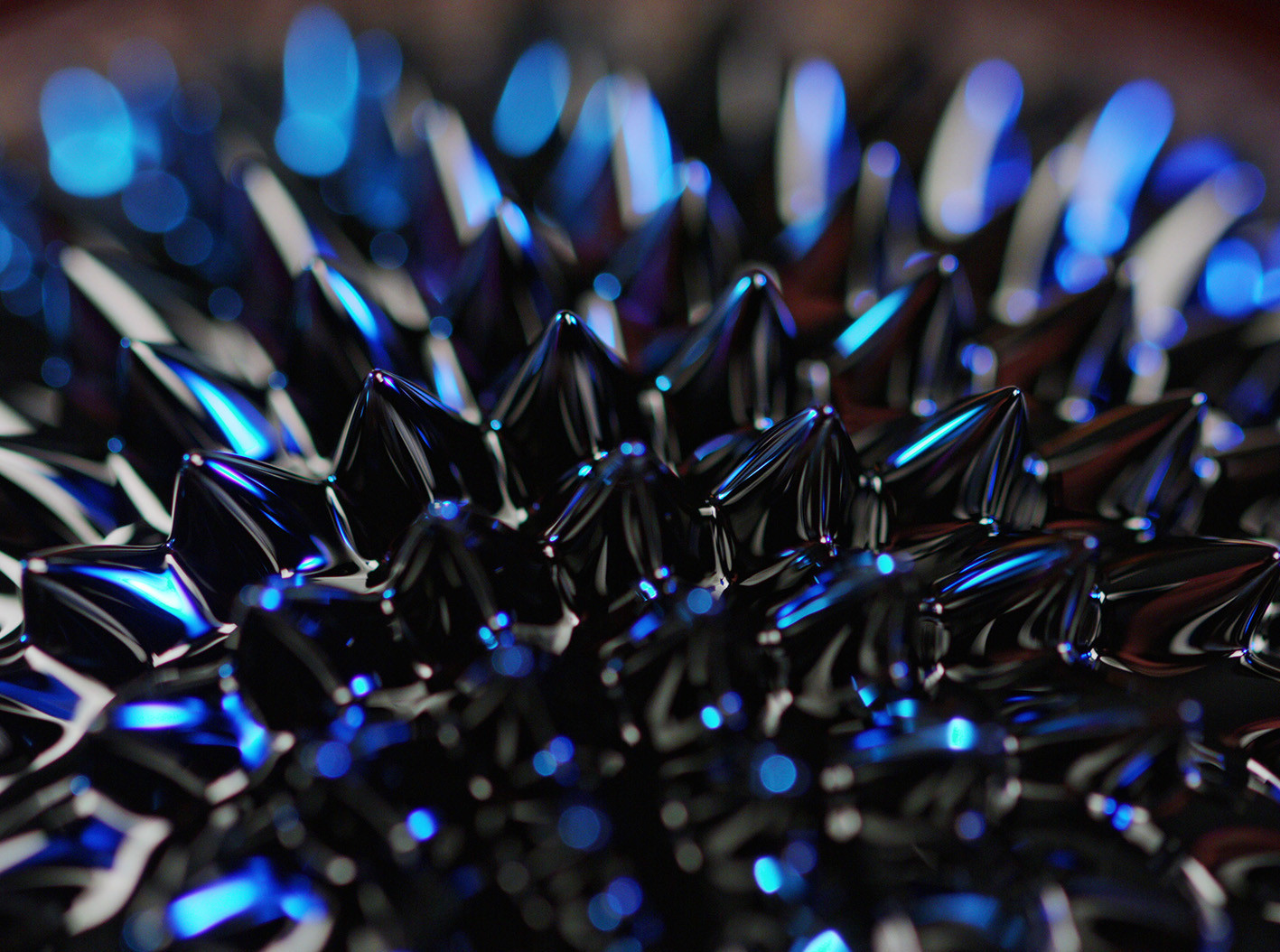 ferrofluido material hipnotico que es