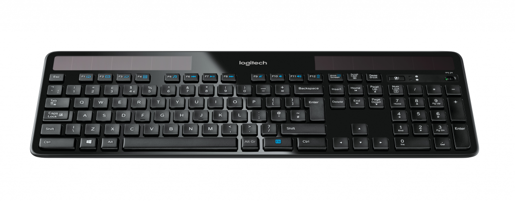 Logitech Solar Keyboard K750: gadgets solares