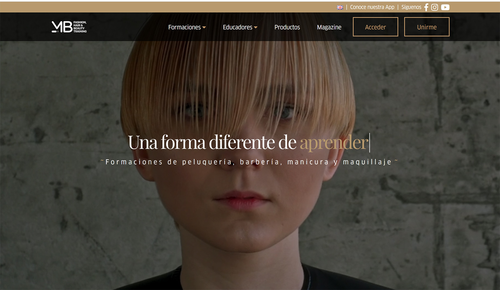 Formación de los peluqueros ModumB, una empresa española que es el “Netflix” de los peluqueros