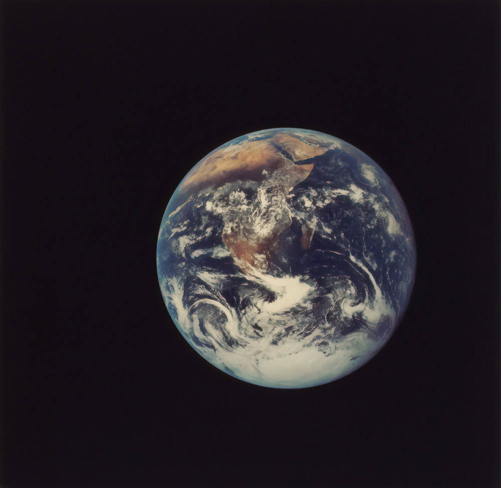 imagen del planeta Tierra hace 50 años