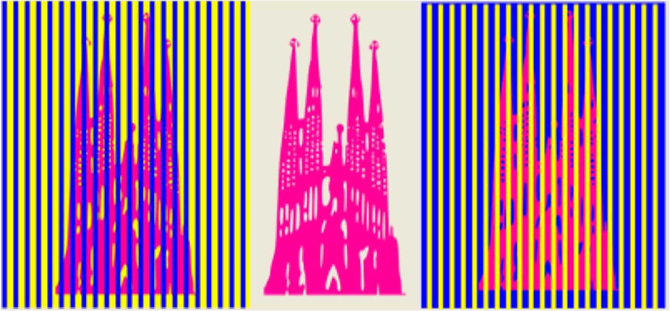 ilusiones visuales Sagrada Familia