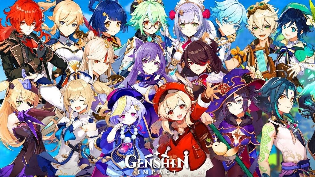 personajes Genshin Impact