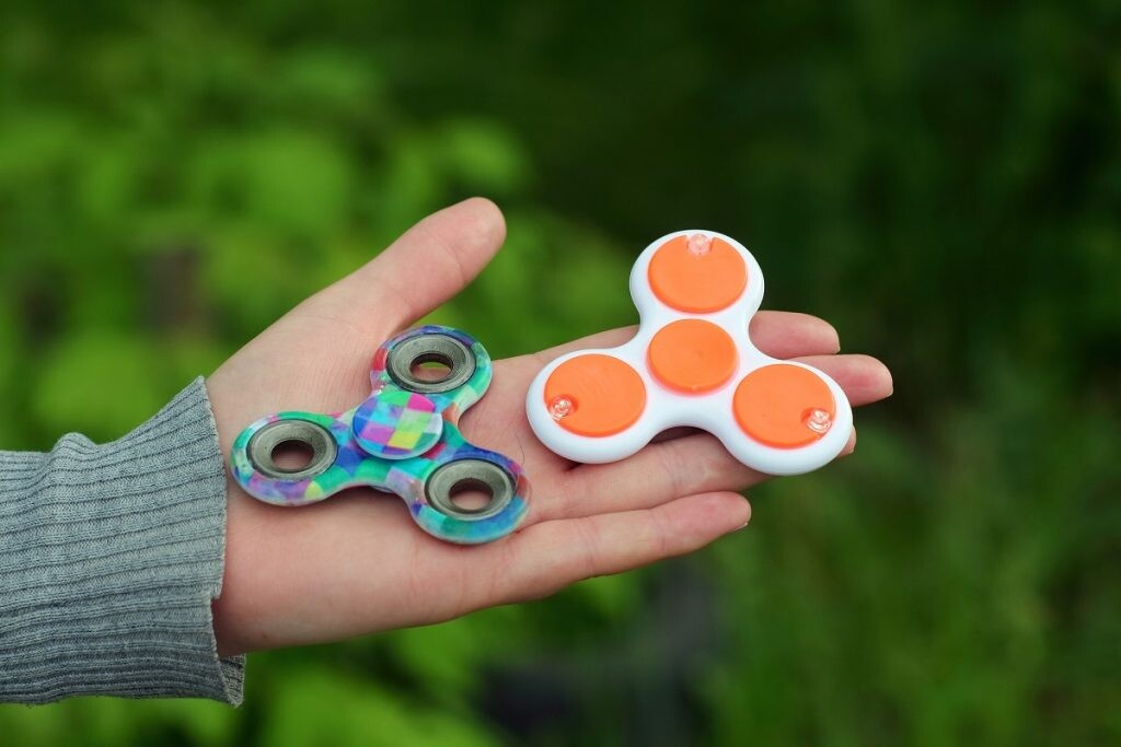 Spinners: juguetes antiestrés