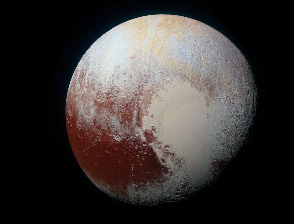 imagen de Plutón tomada por New Horizons