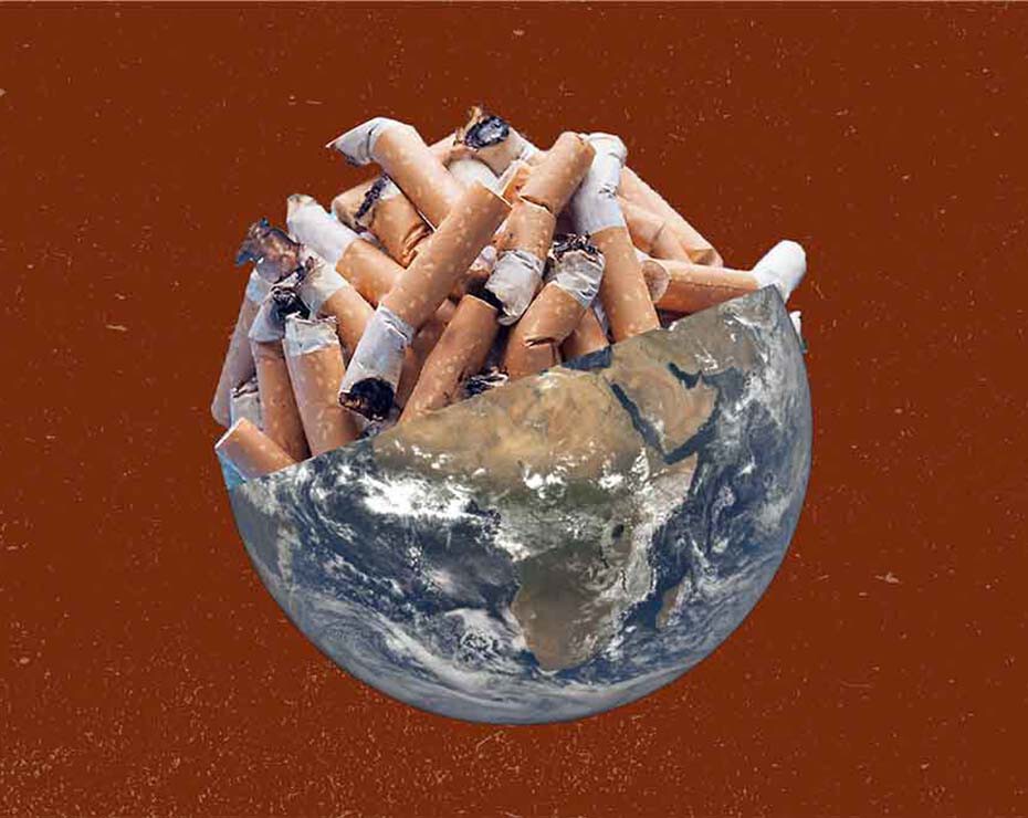 Tabaco y medioambiente. Te explicamos el impacto de esta industria en el planeta.