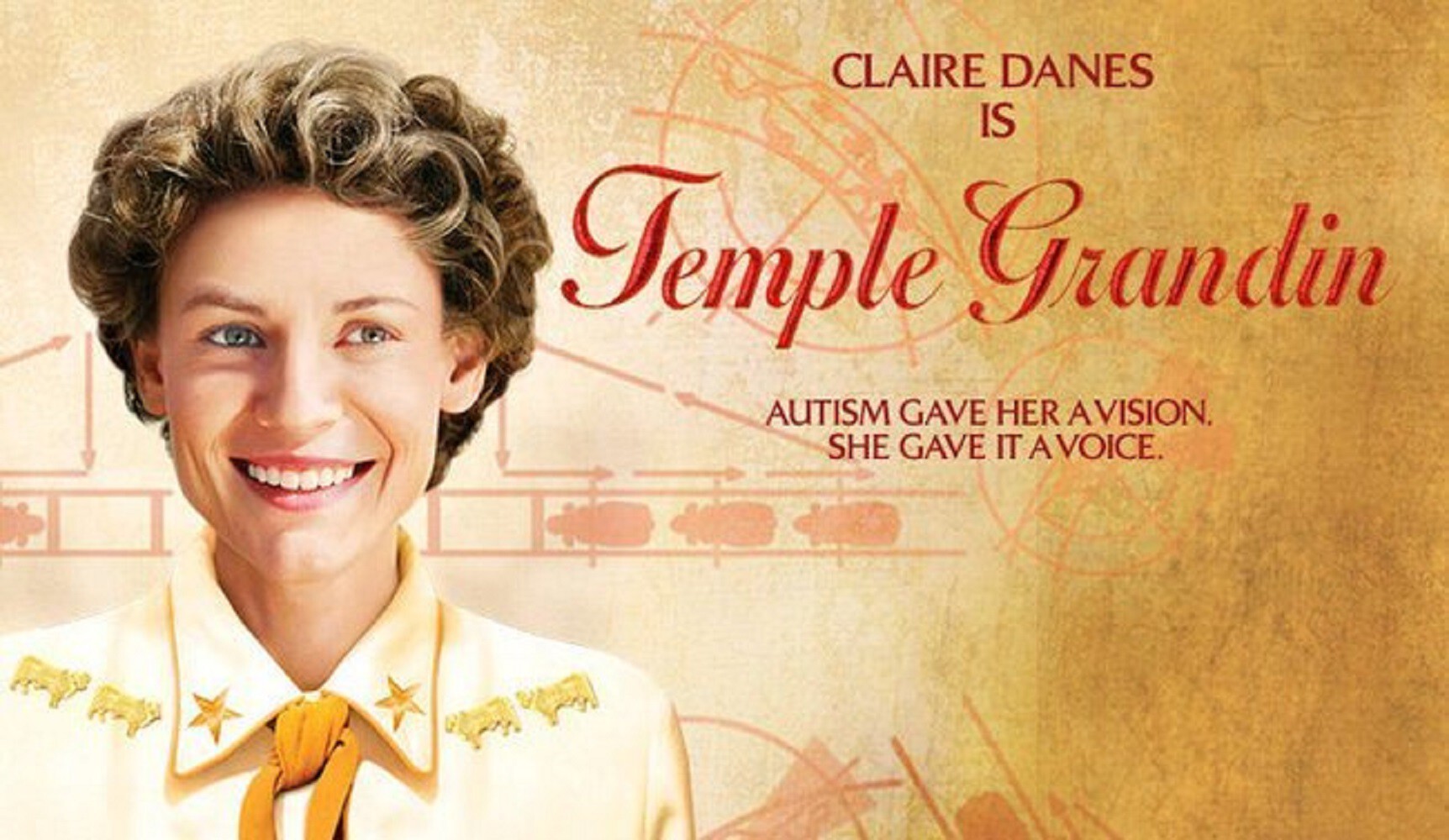 Temple Grandin personaje con autismo