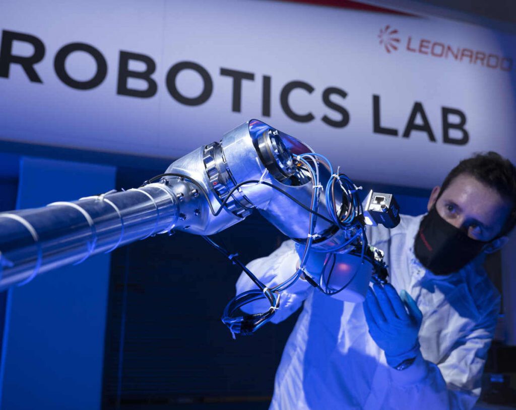 un brazo robótico en Marte diseñado por la ESA