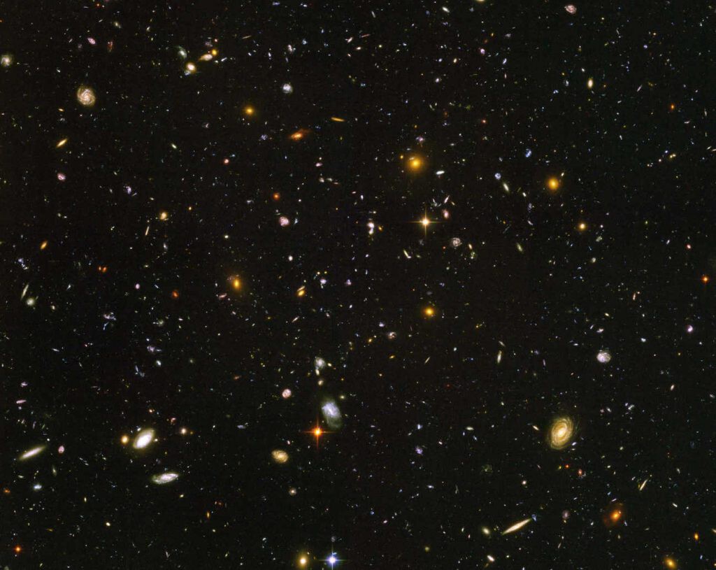 el mapa cósmico, uno de los hitos del telescopio Hubble
