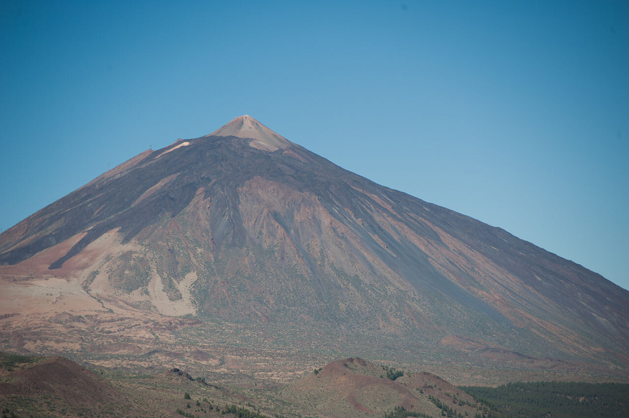 Pico del Teide, en Tenerife (Wikimedia Commons). 