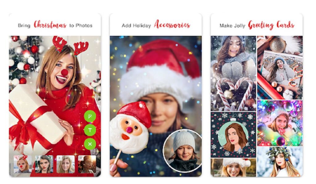 Christmas Photo Frames & Cards, apps para felicitar la Navidad