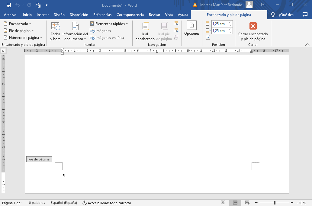 cómo numerar páginas en word pasos