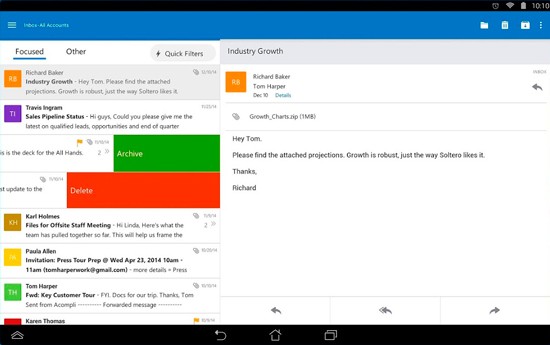 Outlook for Android