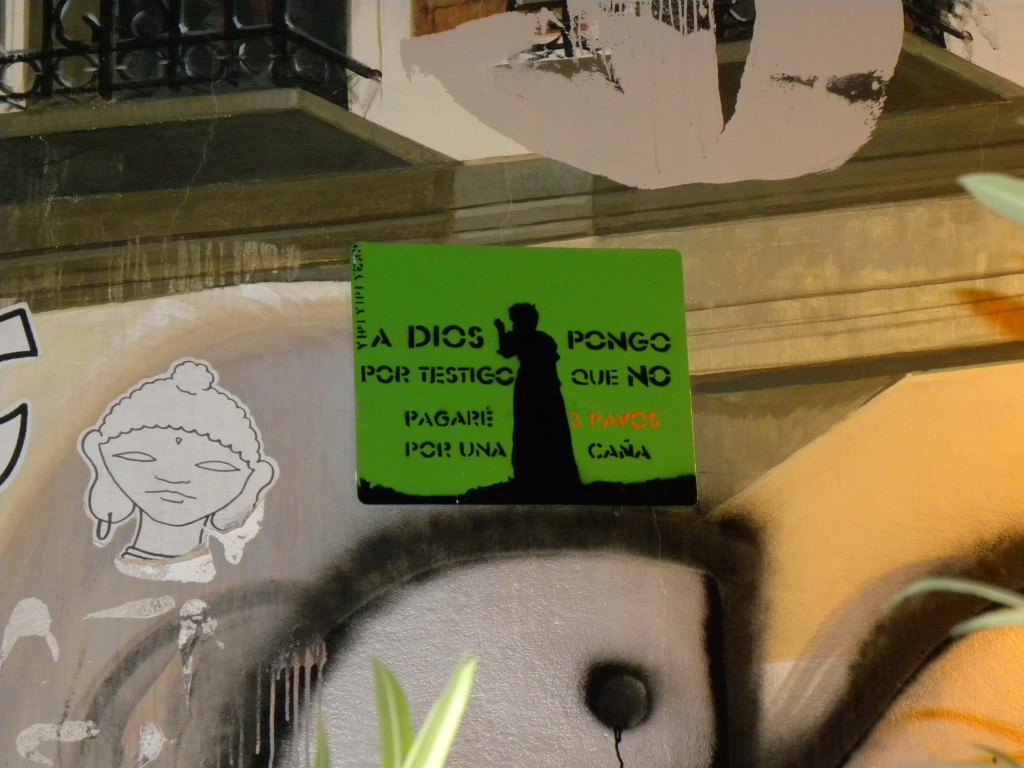 Yipiyipiyeah street art en Madrid
