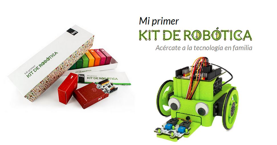 Juguetes tecnológicos: kit de robótica
