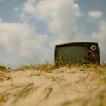 television abandonada