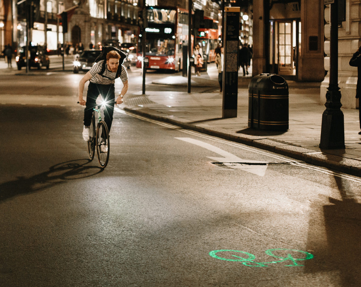 Blze-Laserlight. Bicicletas del futuro