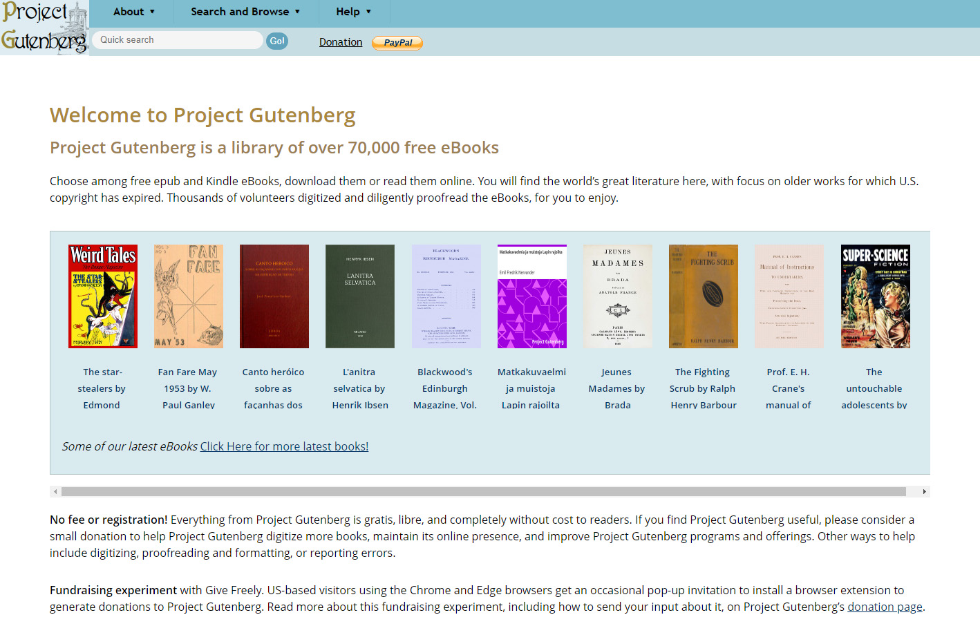 Project Gutenberg