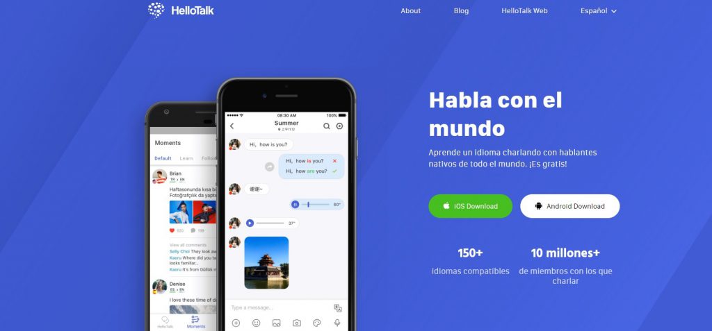 HELLOTALK APRENDER IDIOMAS: apps para aprender idiomas