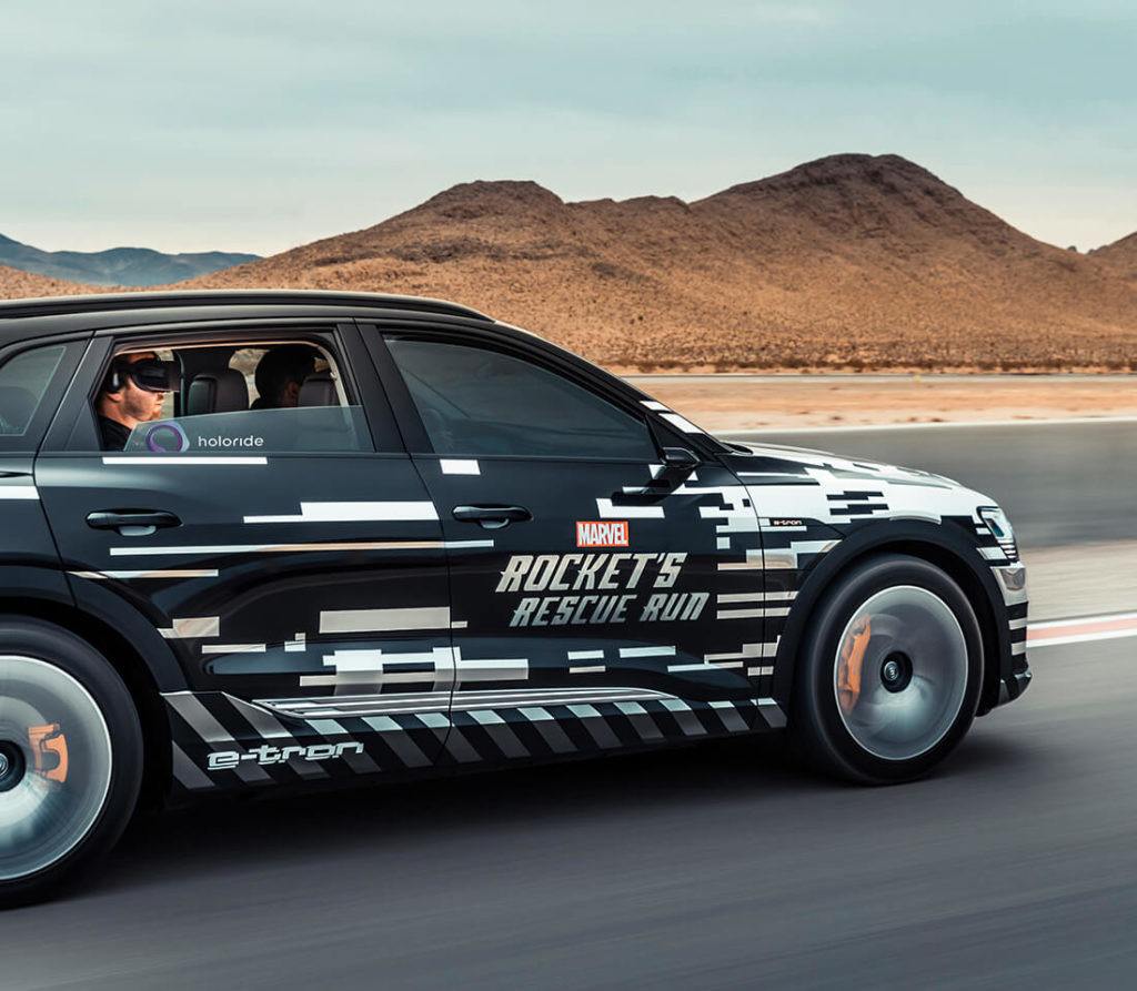 La tecnología de Holoride une coches autónomos y realidad virtual.