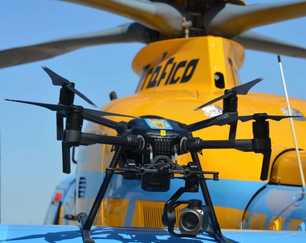 los drones de la DGT ya pueden multar