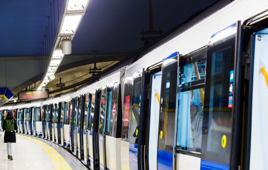 Vagón de Metro de Madrid