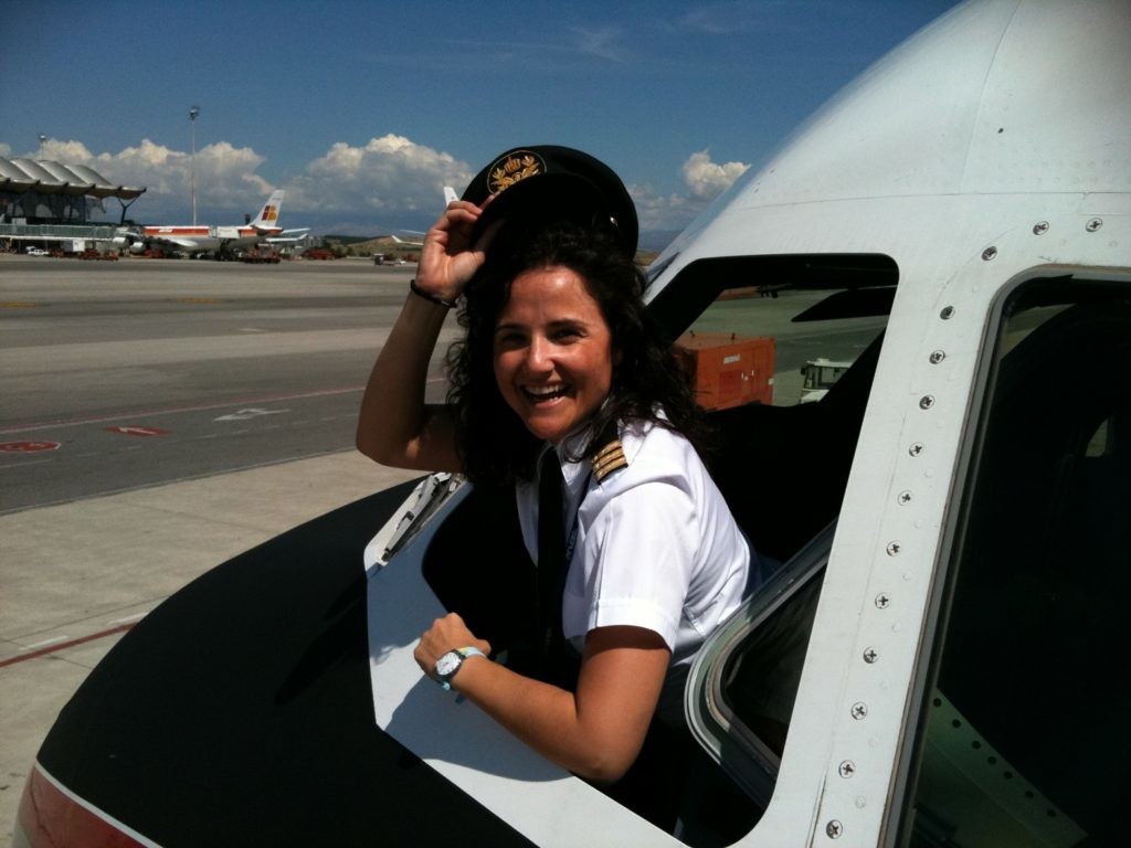 Vanessa de Velaco, piloto de Iberia
