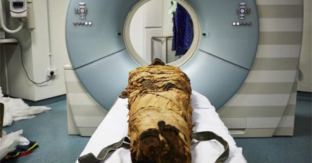 momia sacerdote egipcio