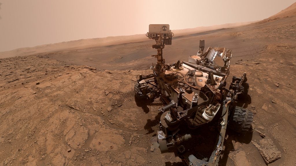 último selfi enviado por el rover Curiosity