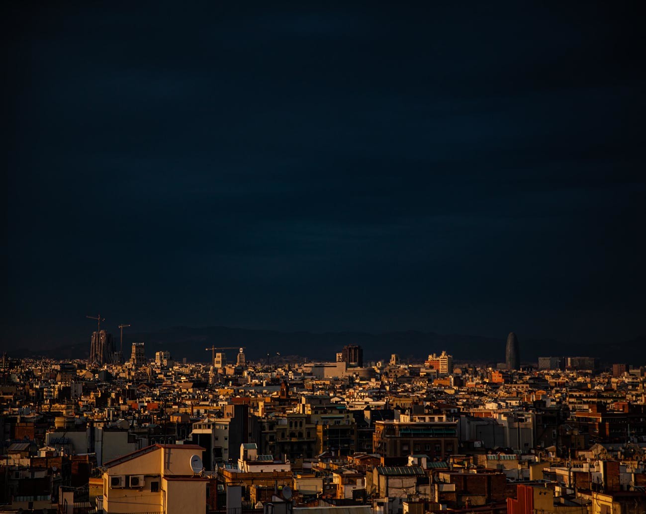 tormenta de gota fría en Barcelona