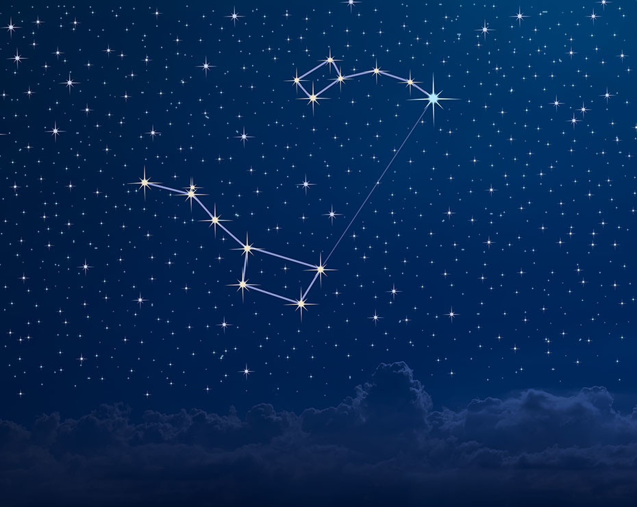 Guía para ver las constelaciones: Osa Menor.