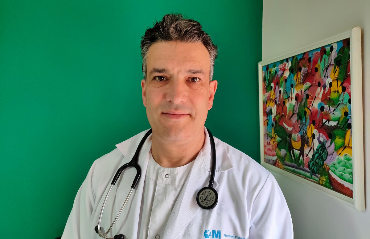 Pablo Barreiro, médico del Hospital Isabel Zendal, de Madrid. 