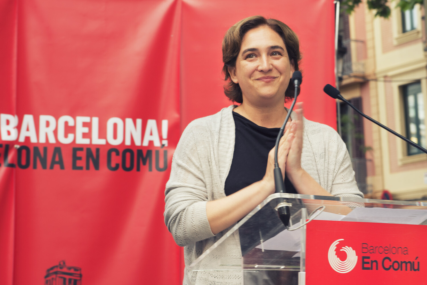 Ada Colau, alcaldesa de Barcelona. 