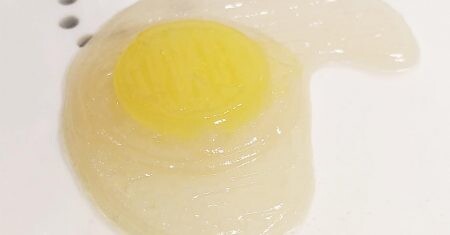 huevo impreso para personas con dificultades para tragar