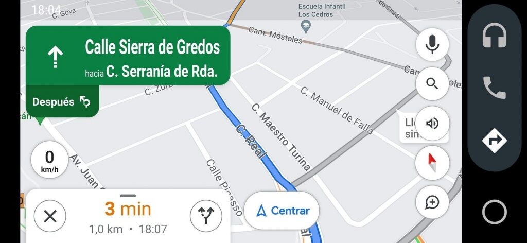 Andorid Auto y Google Maps